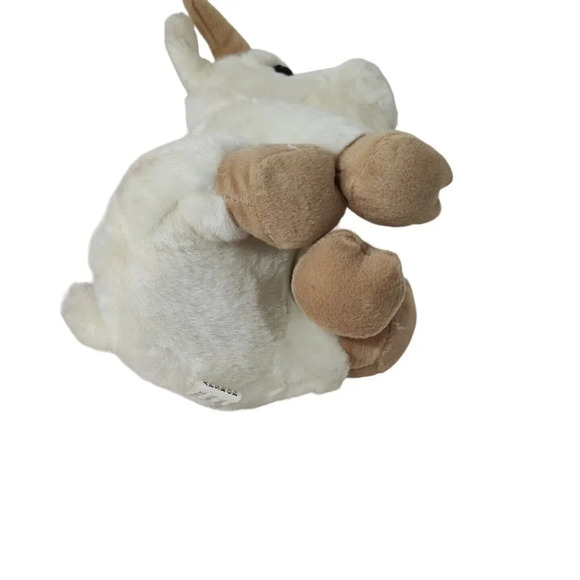 HugFun White Mountain Billy Goat Realistic Stuffed Animal Plush Toy 9 inch - Picture 7 of 9